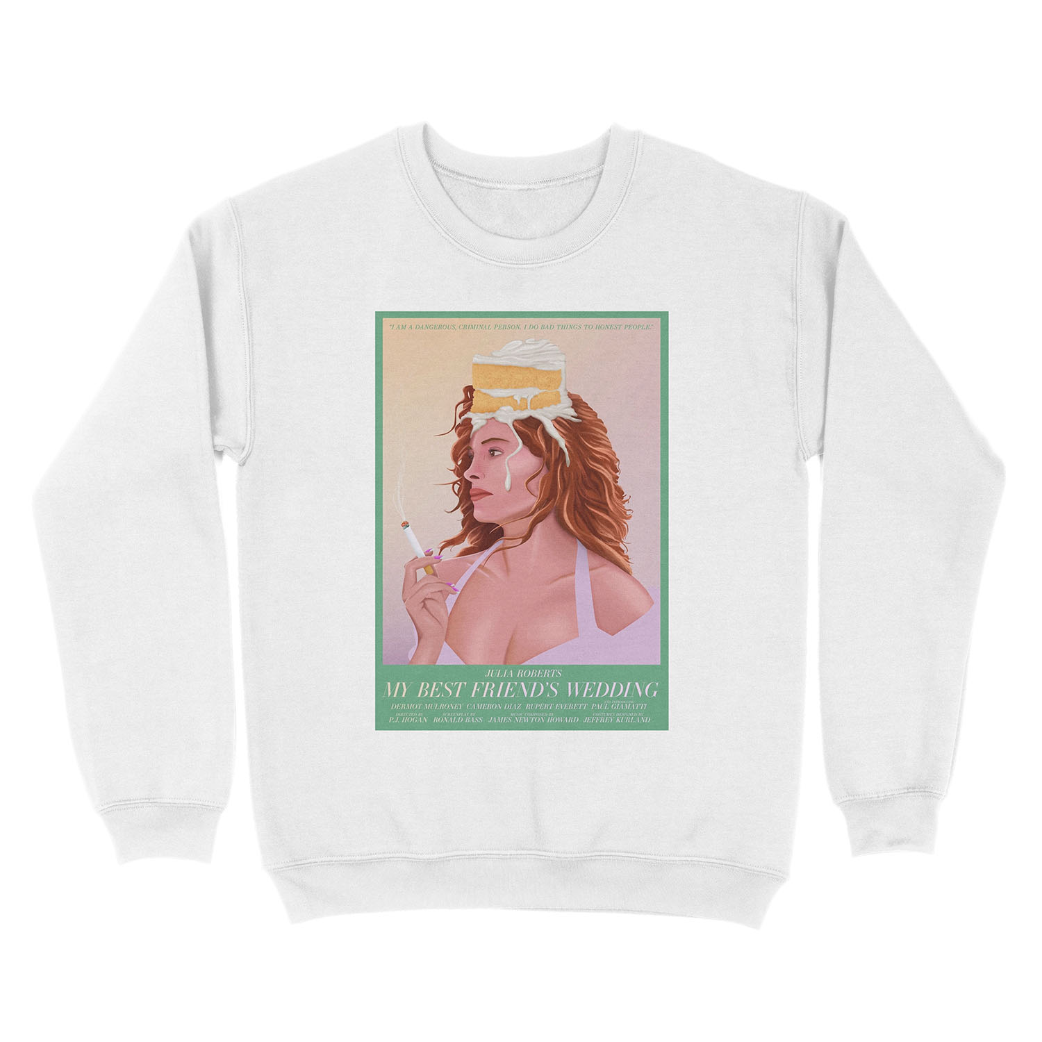 My Best Friend's Wedding Unisex Crewneck Sweatshirt - Image 2