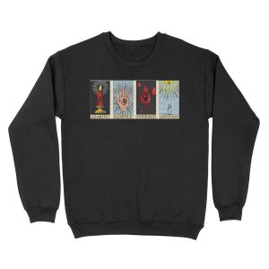 My Chemical Tarot Cards Unisex Crewneck Sweatshirt