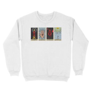 Alternative view of My Chemical Tarot Cards Unisex Crewneck Sweatshirt