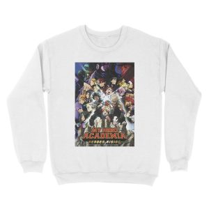 Alternative view of My Hero Academia Heroes Rising Unisex Crewneck Sweatshirt