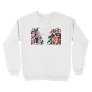 Alternative view of My hero academia - heroes vs villains Unisex Crewneck Sweatshirt