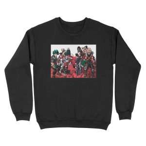 My Hero Academia Popularity Poll Unisex Crewneck Sweatshirt