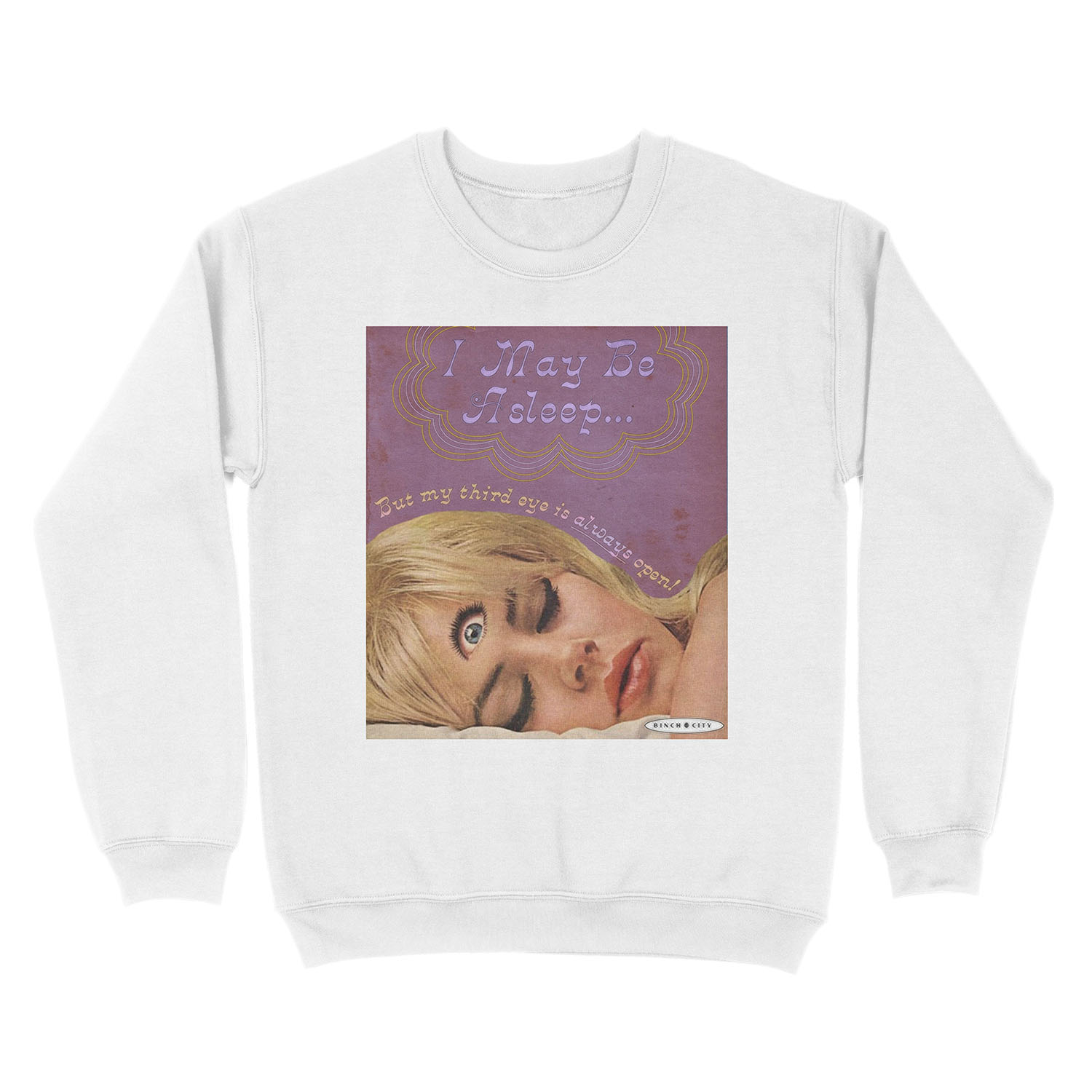 My Third Eye Is Always Open Unisex Crewneck Sweatshirt - Image 2