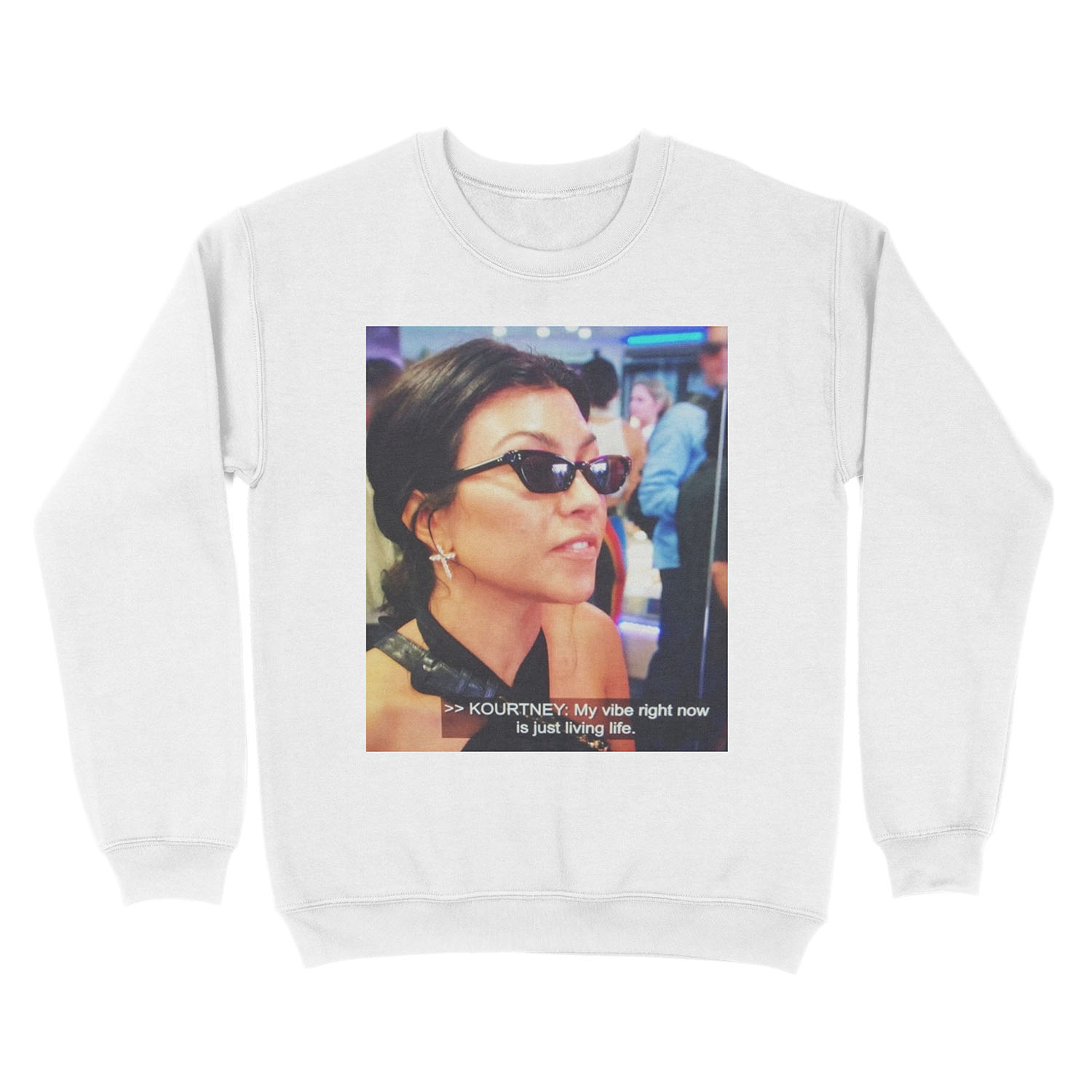 MY VIBE RN.. Unisex Crewneck Sweatshirt - Image 2