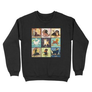 Mytho doggos #2 Unisex Crewneck Sweatshirt