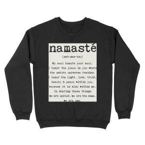 Namaste. Unisex Crewneck Sweatshirt