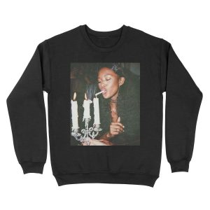 Naomi Campbell : Light Unisex Crewneck Sweatshirt