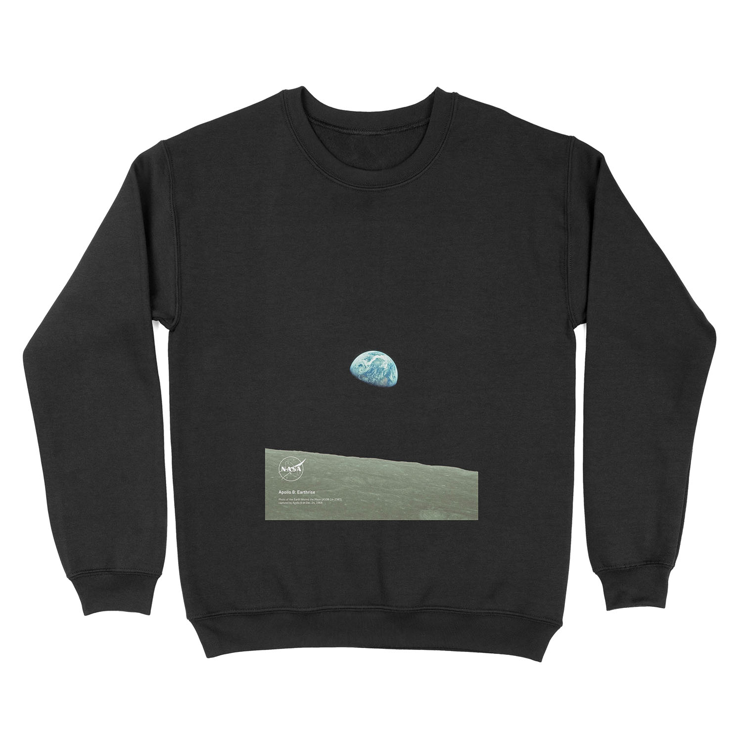 NASA Apollo 8: Earthrise Unisex Crewneck Sweatshirt