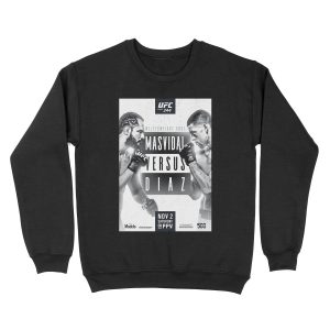 Nate Diaz vs Jorge Masvidal Unisex Crewneck Sweatshirt