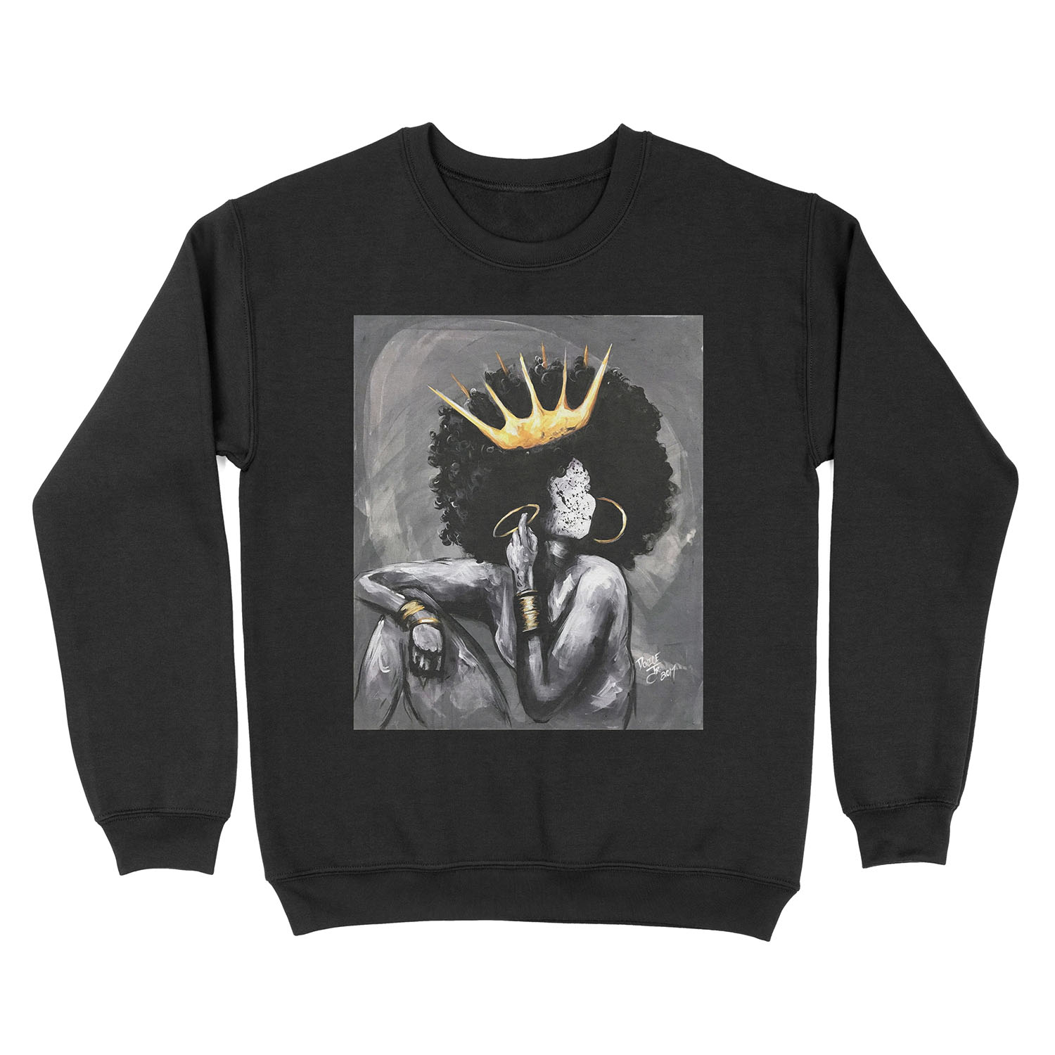 Naturally Queen VI Unisex Crewneck Sweatshirt