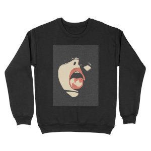 Naughty in the Dark Unisex Crewneck Sweatshirt