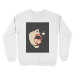 Alternative view of Naughty in the Dark Unisex Crewneck Sweatshirt