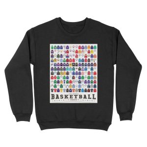 Nba Legends Jersey Unisex Crewneck Sweatshirt