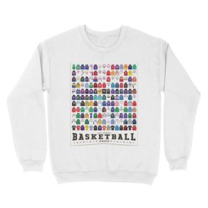 Alternative view of Nba Legends Jersey Unisex Crewneck Sweatshirt