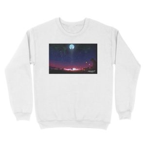 Alternative view of Near Third Impact Unisex Crewneck Sweatshirt