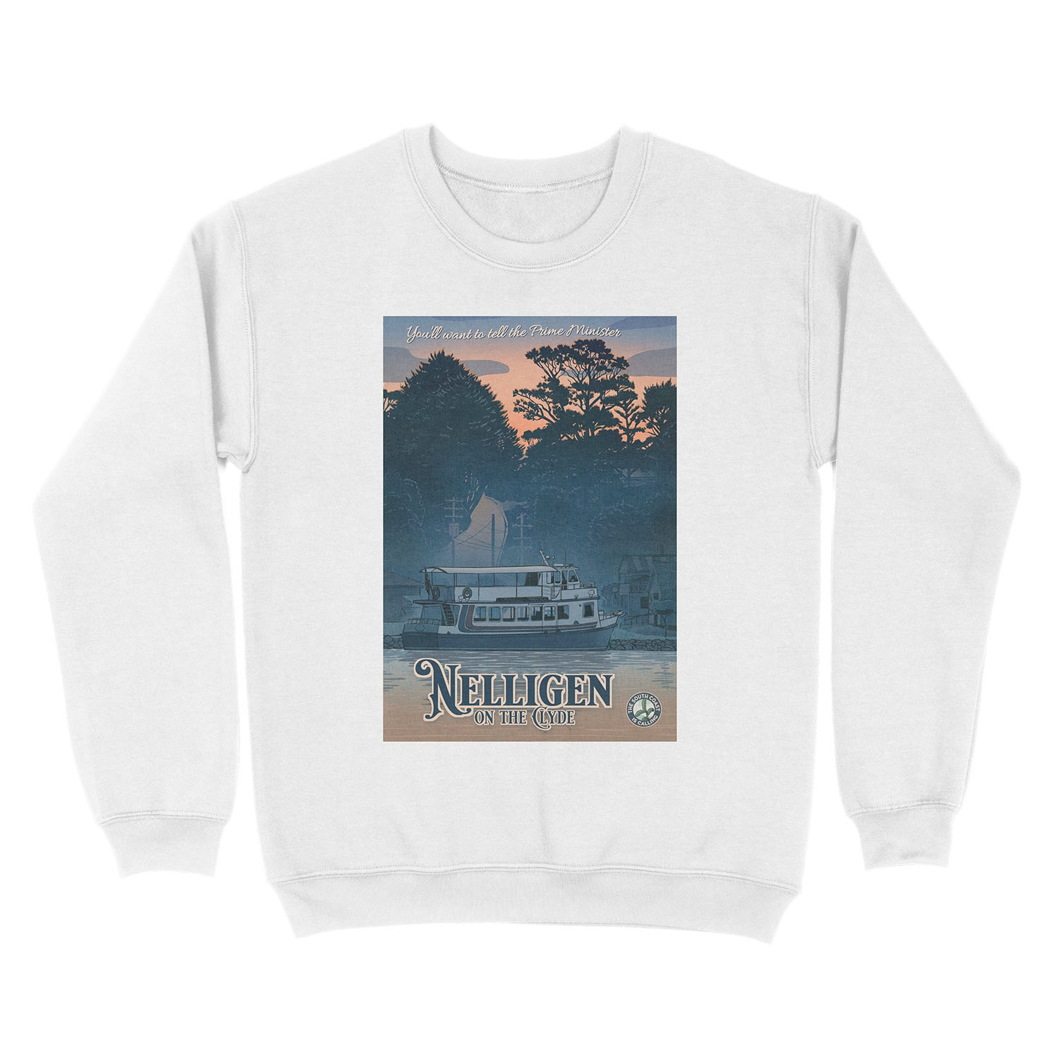 Nelligen Unisex Crewneck Sweatshirt - Image 2