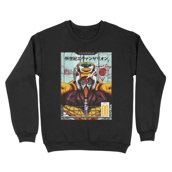 Neon Genesis Evangelion Unit-00 Unisex Crewneck Sweatshirt
