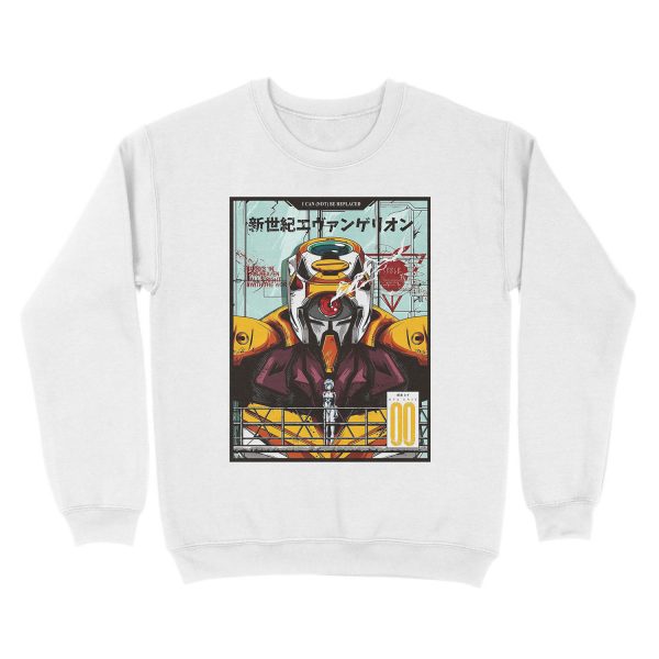 Neon Genesis Evangelion Unit-00 Unisex Crewneck Sweatshirt - Image 2