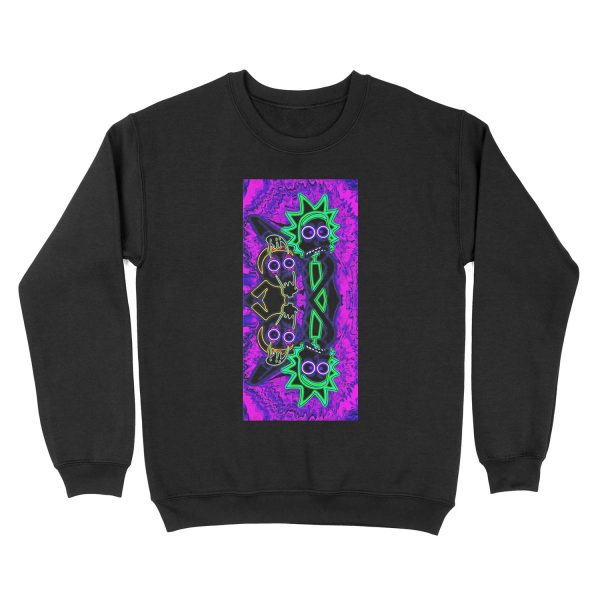 Neon Rick and Morty Unisex Crewneck Sweatshirt