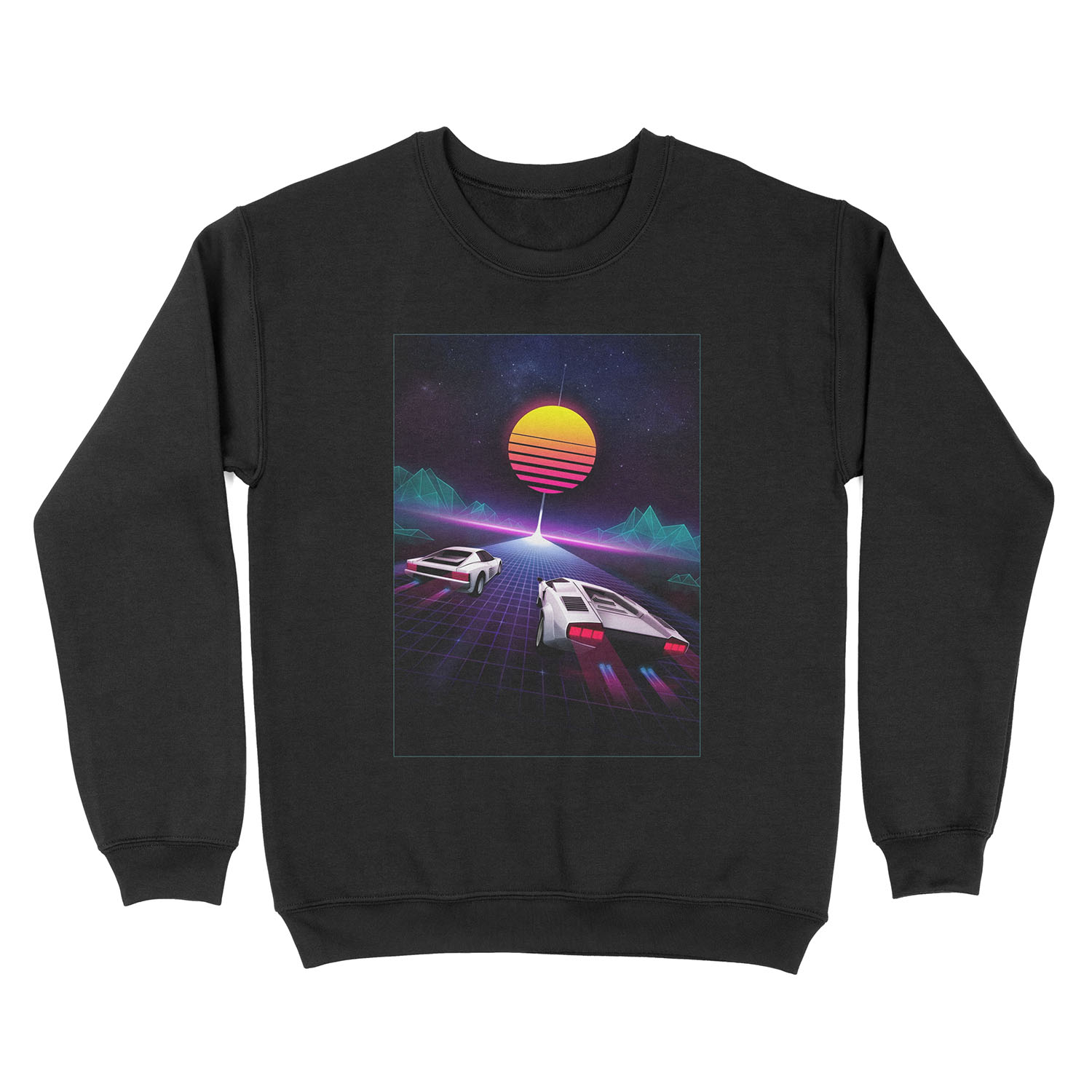 Neon Skyway Unisex Crewneck Sweatshirt