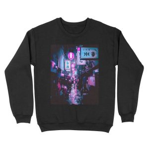 Neon Tokyo Unisex Crewneck Sweatshirt