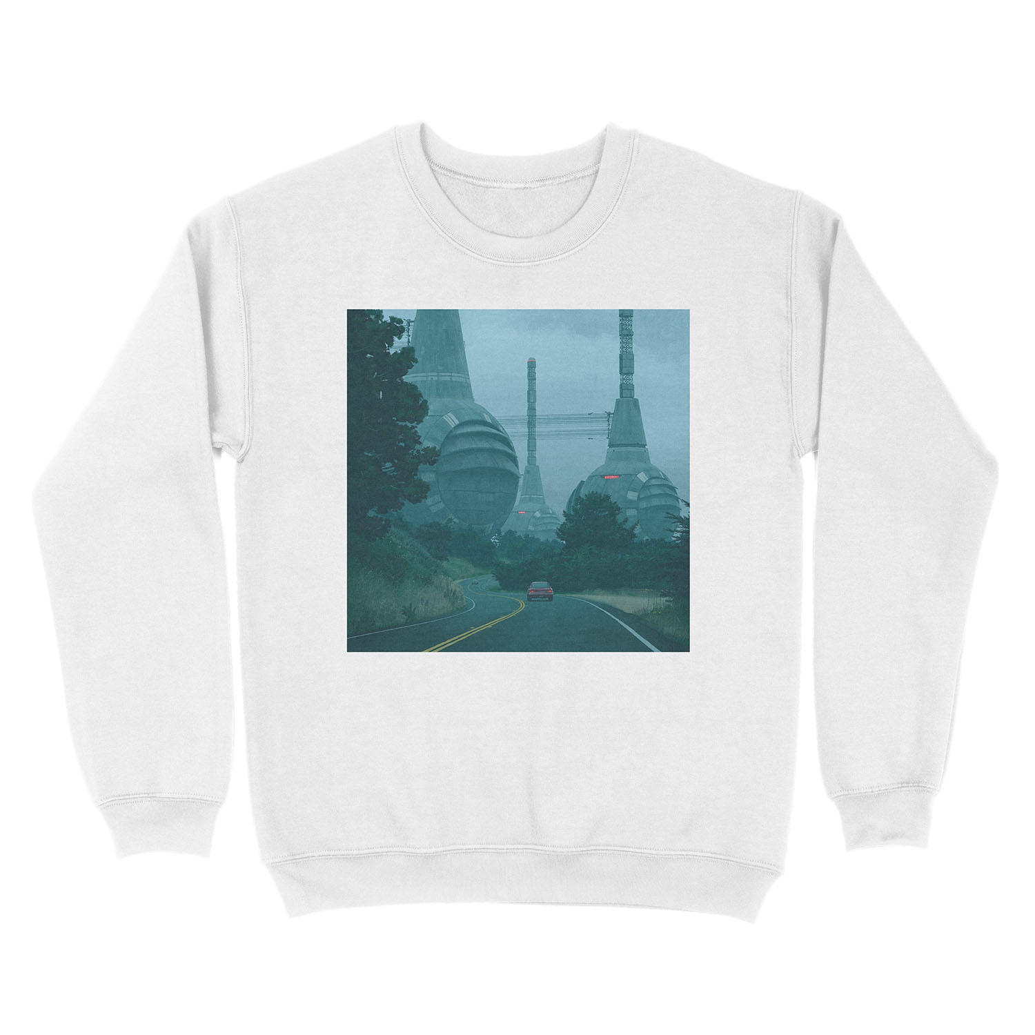 Neurograph Servers Unisex Crewneck Sweatshirt - Image 2