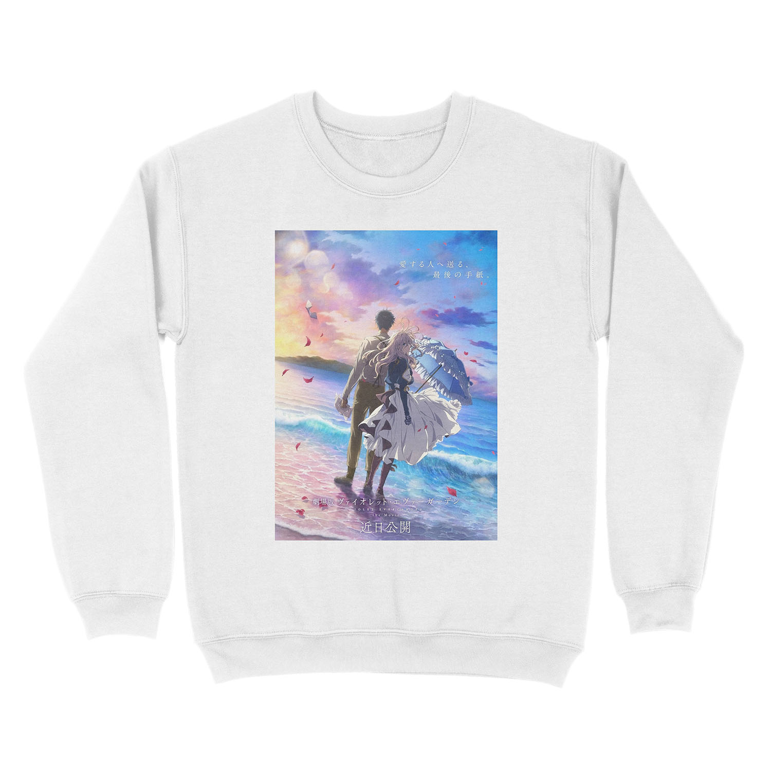 New Anime Evergarden Season 02 Unisex Crewneck Sweatshirt - Image 2