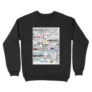 New Girl Towel Scene Unisex Crewneck Sweatshirt