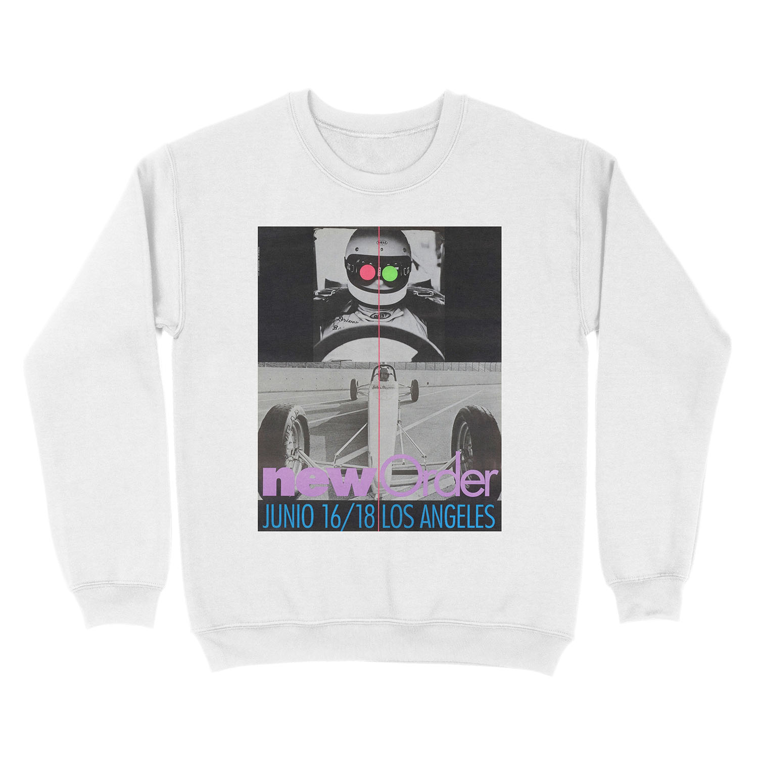 New Order - Vintage Los Angeles Concert Unisex Crewneck Sweatshirt - Image 2
