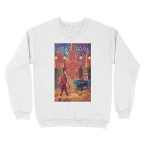 Alternative view of new orleans jazz 2020 Unisex Crewneck Sweatshirt