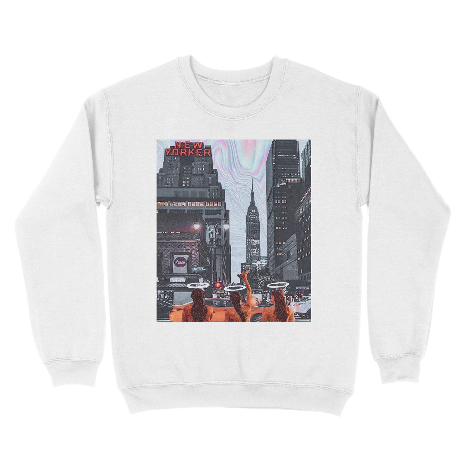 NEW YORK ANGELS Unisex Crewneck Sweatshirt - Image 2
