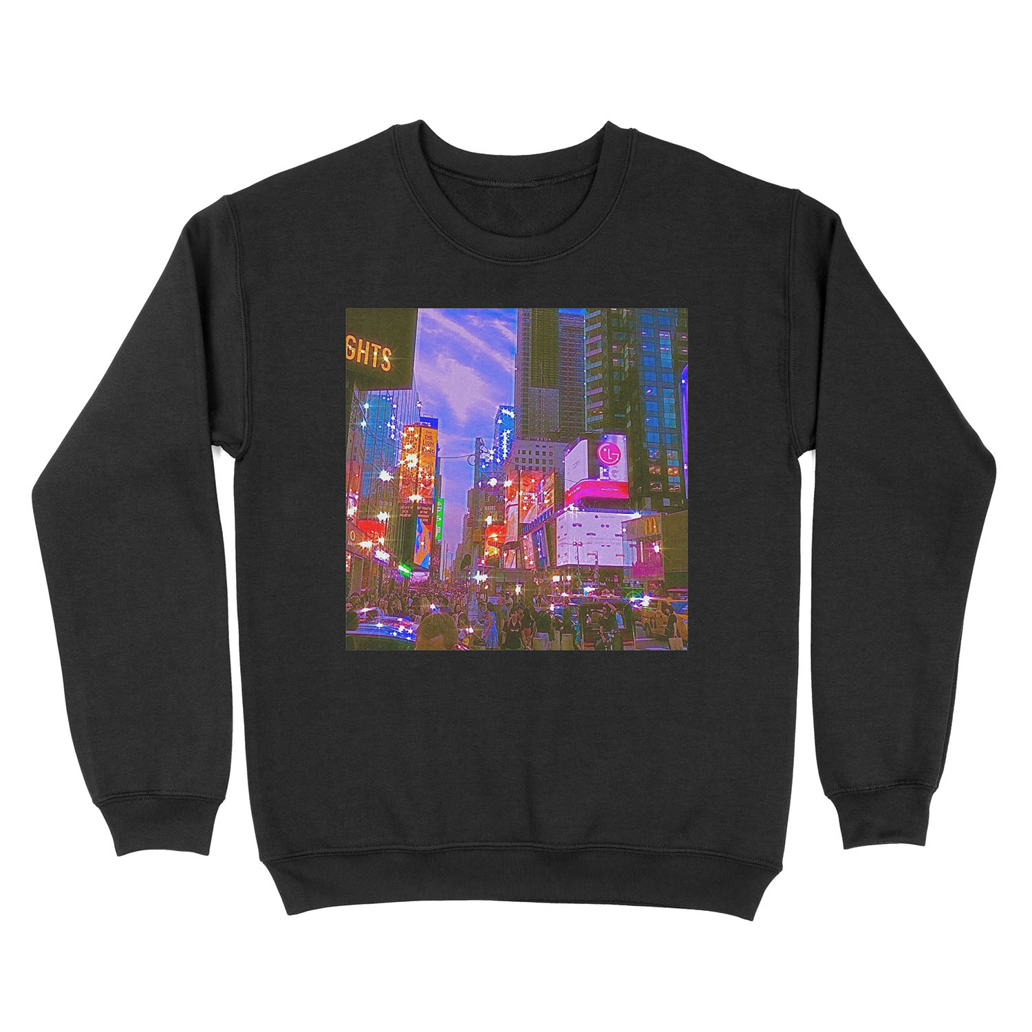 new york city- indie aesthetic photo Unisex Crewneck Sweatshirt