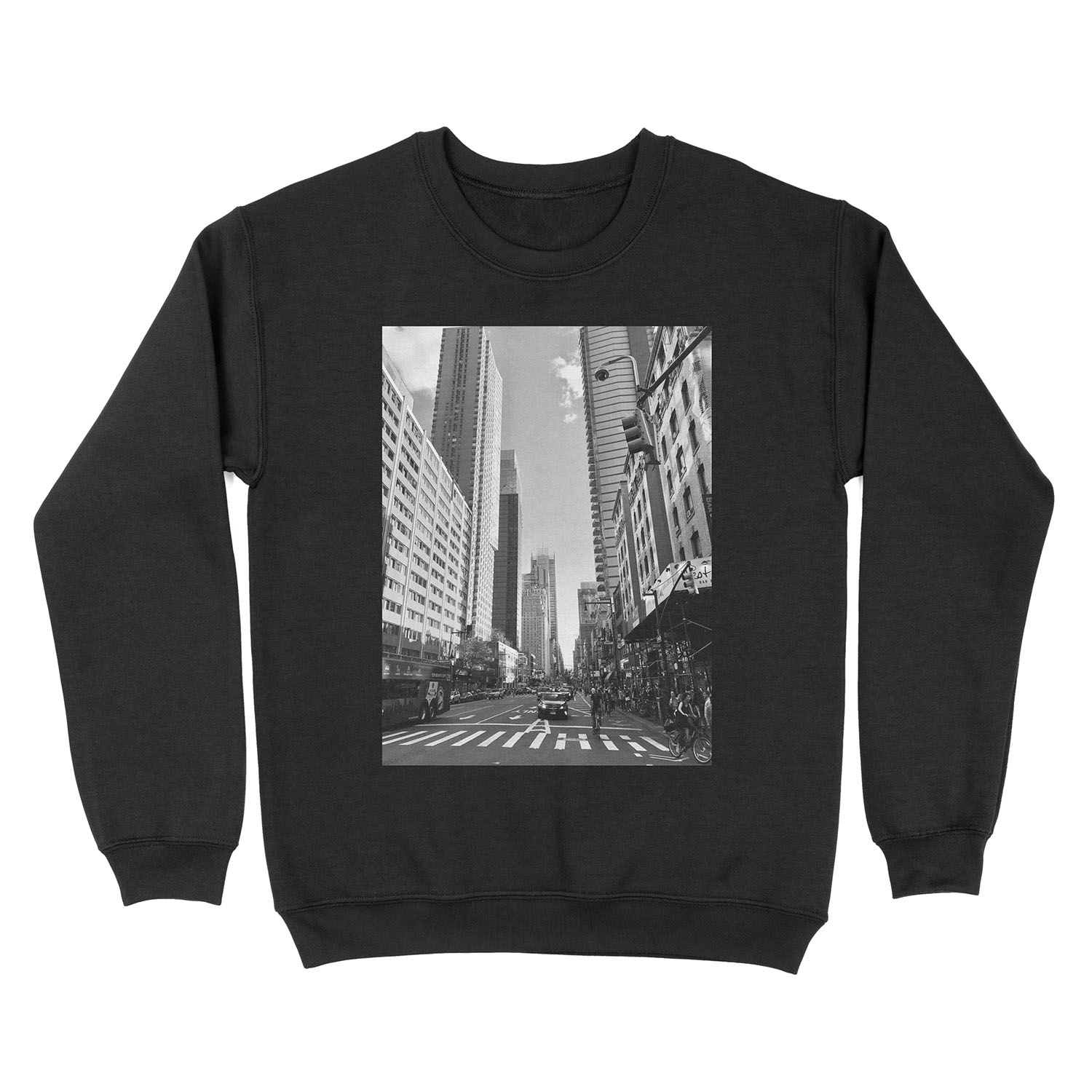 New York City Street Unisex Crewneck Sweatshirt