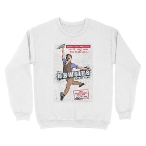 Alternative view of Newsies Broadway Unisex Crewneck Sweatshirt