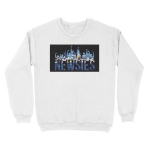 Alternative view of Newsies - Fists Unisex Crewneck Sweatshirt