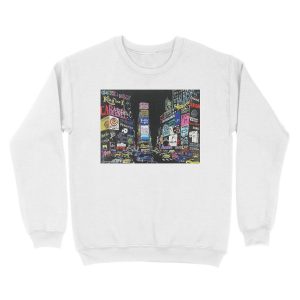 Alternative view of NewYork Musicals/Broadway!! Unisex Crewneck Sweatshirt