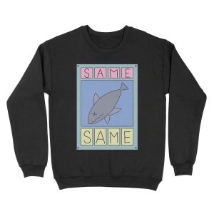 Nichijou Same Shark Unisex Crewneck Sweatshirt