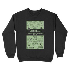 NICK MILLER Unisex Crewneck Sweatshirt