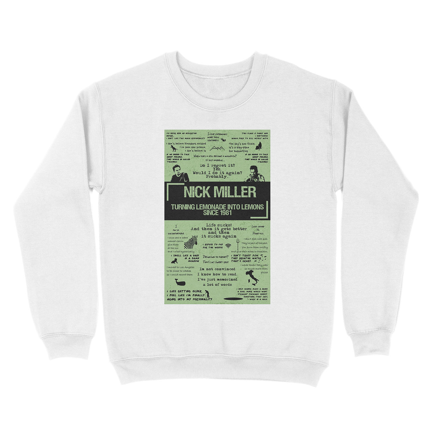 NICK MILLER Unisex Crewneck Sweatshirt - Image 2