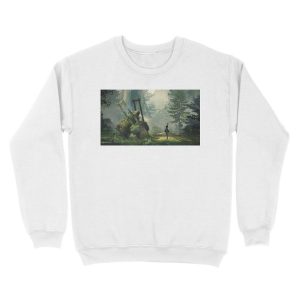 Alternative view of NieR: Automata Forest Unisex Crewneck Sweatshirt