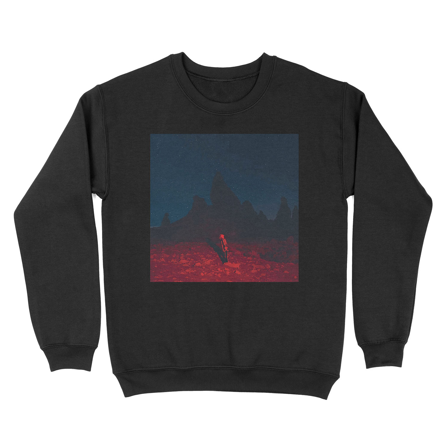 Night Bridgers Land Star Unisex Crewneck Sweatshirt