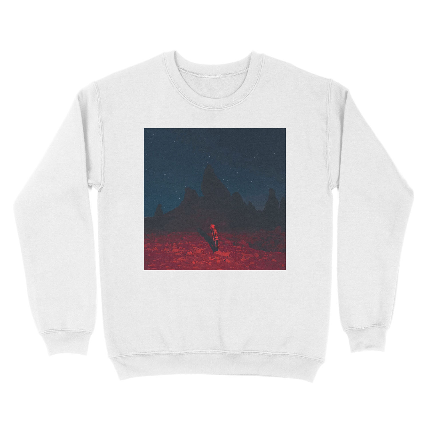 Night Bridgers Land Star Unisex Crewneck Sweatshirt - Image 2