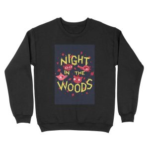 Night in the Woods - all characters night version Unisex Crewneck Sweatshirt
