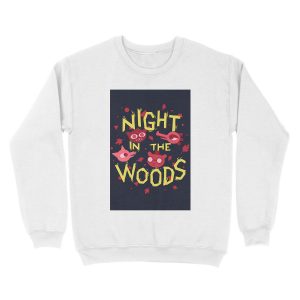 Alternative view of Night in the Woods - all characters night version Unisex Crewneck Sweatshirt
