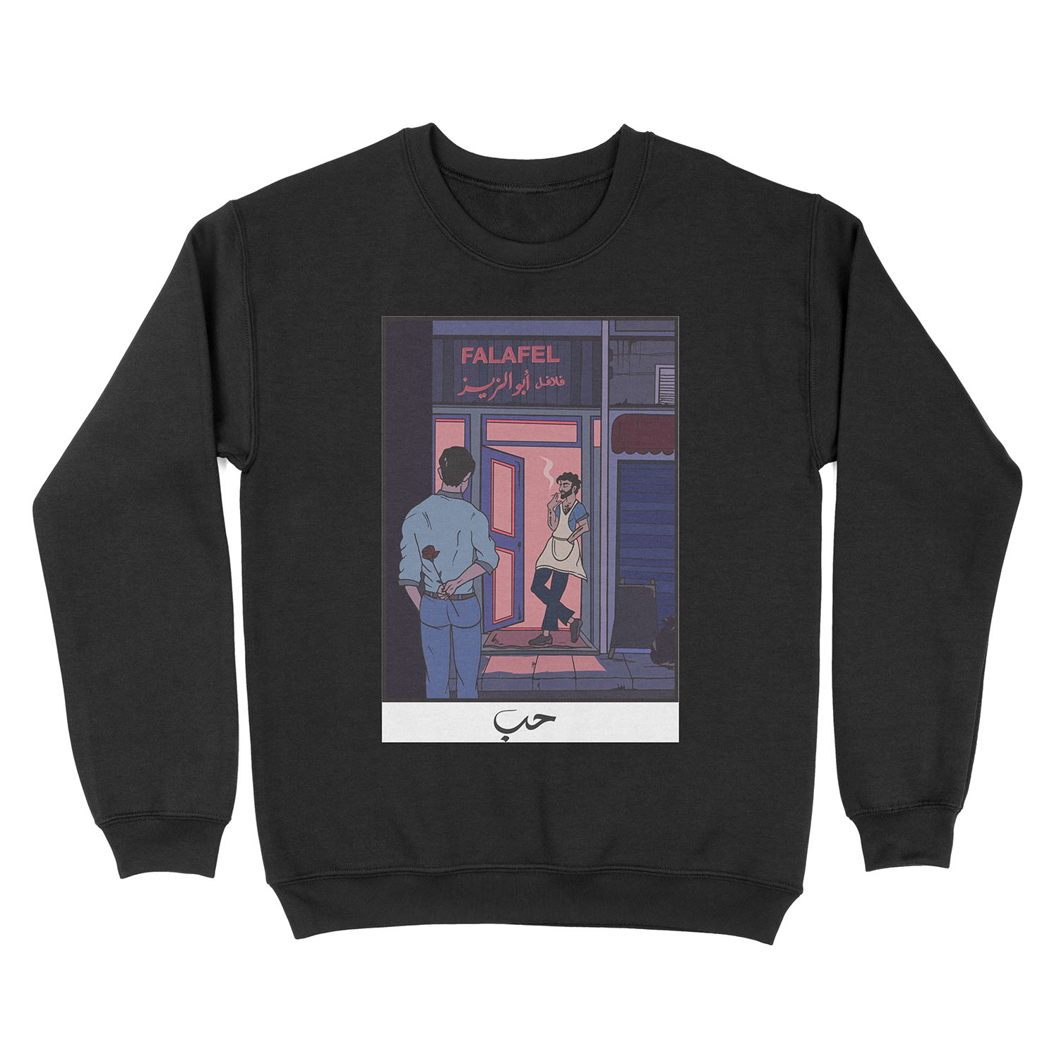 NIGHT ROMANCE Unisex Crewneck Sweatshirt