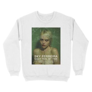 Alternative view of Night Time , My Time Unisex Crewneck Sweatshirt