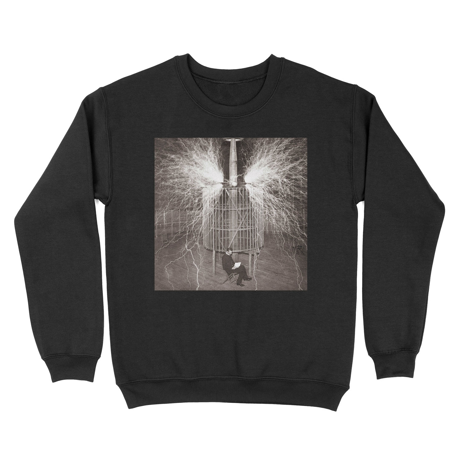 Nikola Tesla Unisex Crewneck Sweatshirt