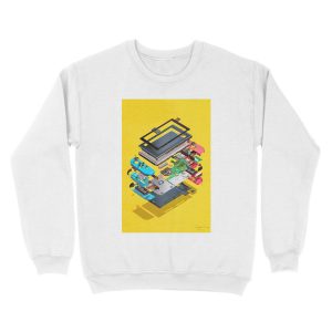 Alternative view of Nintendo Switch Unisex Crewneck Sweatshirt