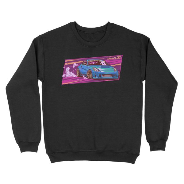 Nissan 350z Retro Wave Unisex Crewneck Sweatshirt