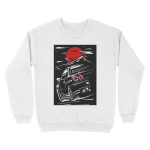 Alternative view of Nissan Skyline GTR 34 | Haruna Unisex Crewneck Sweatshirt